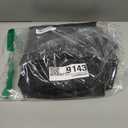 Sancua Rectangle Tablecloth - 60 x 102 Inch - Stain and Wrinkle Resistant Washable Polyester Table Cloth, Decorative Fabric Table Cover for Dining Tables, Buffet Parties and Camping, Black