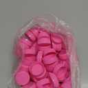 PATIKIL 38mm/1.5" Inner Plastic Bottle Cap, 200Pcs Replacement Screw Bottle Cap Storage Jug Lids for Craft DIY Juice Water Milk, Rose