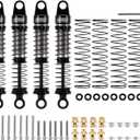 INJORA 52mm Big Bore Shock Absorber Oil Damper for 1/24 RC Crawler Axial AX24 Upgrade