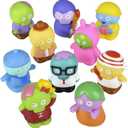 Rhode Island Novelty 2" Rubber Zombie Assortment 50 Pack