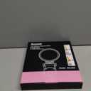 Auxmir 1X/30X Magnifying Mirror with Light, Double Sided Makeup Mirror with Adjustable 3 Color Light, 2000mAh Rechargeable Lighted Magnifying Mirrors with Tweezer, Foldable Travel Mirror with Rotation