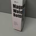 Insulated Magnetic Water Bottle - Reusable Stainless Steel Bottle with MagSafe Compatible Phone Holder - Keeps Cold for 24 Hours - Perfect for Gym, Sports, and Travel - White 24oz