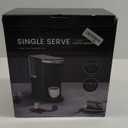 Havato 2-in-1 Mini Coffee Maker Single Serve Coffee Machine, K Cup & Ground Coffee Powder Brewer, Black
