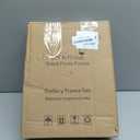 ATOBART 8x10 Set of 4 OAK Wood Picture Frame Solid Wooden Photo Frame Natural Wood Color Frames with Real Glass for Wall Mounting or Tabletop Living Room Bedroom Home Decor