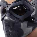 Karc Winter Soldier Mask Bucky Barnes Cosplay Mask for Men Cosplay Costume Halloween