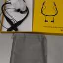 Neckband Bluetooth Headphones, 1000H Extra Battery Life with Display Magnetic Earphones,Wireless Stereo Earbuds with Microphone, Waterproof in-Ear Headset for Sports/Workout/Office (Black)