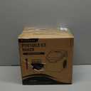 Countertop Ice Maker Machine, 8 Ice Cubes in 6 mins, 26lb/ Day Ice with 2 Sizes- Portable Mini, Energy Saving & Basket/ Scoop for Home/ Party/ Travel/ Camping/ Bar, Black