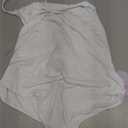 MANGOPOP Women's Cami Thong Bodysuit Double Lined Square Neck Backless Body Suit Adjustable Spaghetti Strap Tank Tops (XX-Large, 02white)