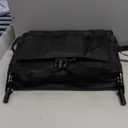 Heated Stadium Seats with Backrest and Cushion, Portable and Lightweight, Ideal for Camping, Beach, Sporting Events, Folds to Compact Size, Extra Wide, USB Battery Not Included (Heated-black-1pc)