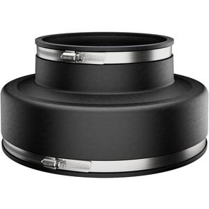 Fernco P1002-86 Flexible PVC Pipe Coupling for Clay to Cast Iron, Plastic or Steel Plumbing Connections