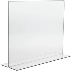 SourceOne Upright Landscape Large 17 x 11 Sign Holder Ad Frame
