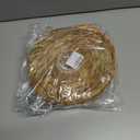 2 x 8 Pieces Wasp Nest Decoy Hanging Fake Wasp Nest Waterproof Material Hornet Decoy for Hornets (mix Color 8 pack)