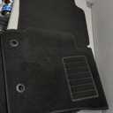 Car Carpet Floor Mats, 4 Pcs, Black