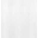 Barossa Design Frosted Stall Shower Curtain Liner with 3 Magnets - 36" x 72", Waterproof PEVA Shower Liner for Small Bathroom Stall, PVC Free, Metal Grommets - Frost, 36X72