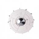 Motor Fan+Blade Bolt Compatible with KM-2041B-06 40V Cordless Lawn Mower