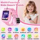 Smart Watch for Kids Girls Gift Age 3-12 with 39 Games Alarm Clock Camera Video Music Player Pedometer Flashlight 12/24 hr HD Touch Screen Kids Smart Watch Birthday Toys for Girls Ages 4 5 6 7 8 9 10
