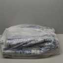 6x9 Area Rugs Washable Rug: Large Modern Abstract Living Room Rug Soft Anti-Skid Thin Carpet Indoor Floor Non-Shedding Carpets for Bedroom Dining Room Farmhouse Nursery Home Office Blue Gold