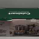 Cuisinart 12-Piece Cookware Set, MultiClad Pro Triple Ply Stainless Steel Cookware Set, Heat Surround Technology, Cool Grip Stick Handles, Oven Safe Up to 500°F, MCPS-12N, Silver