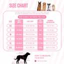 Arblina Dog Recovery Suit, Adjustable Rear Leg Sleeve to Stop Licking Wounds for Male Female Dogs, Surgical Clothing for Neuter Spay Protective as Cone Alternative After Surgrey, Pink, Small