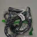 Sportneer Bike Lock: Heavy Duty Anti Theft Bike U Lock with 5ft Security Steel Cable - 17mm Shackle Bicycle U-Locks with Keys & Sturdy Mounting Bracket for Road, Mountain, Electric & Folding Bike