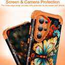 Hocase for Samsung Galaxy S26 Ultra Case, Butterfly in Orange