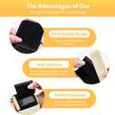 Pilates Wrist and Ankle Weights for Women - Adjustable Weighted Bangles for Men, 2 lbs Weighted Arm Bands Foot Leg Weights for Walking, Yoga, Training, Exercise, Running, Set of 2 (1LB Each) (Beige)