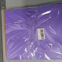 2 x Feosky Plastic Folders, 2 Pockets and 3 Hole, Letter Size, 6 Colors