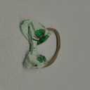 YanJie Baby Bows Nylon Green Bow Headbands for Infant Girls Shamrock Clover Headband Newborn Toddler Headband St Patricks Day Hair Accessories White