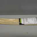 HOPELF 10PCS Dowel Rods - 3/8 x 48 Inch Bamboo Sticks - for Crafts, Hardwood & Wooden Rods Assortment