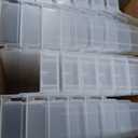 Akro-Mils 30110 Heavy Duty Plastic Shelf Bins, 12"x 3"x 4", Clear, 24-Pack
Heavy Duty Nesting Storage Bins for Garage, Closet, Refrigerator, Kitchen, Cabinet, Drawer Organization, Pantry Organization