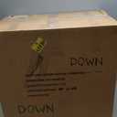 Amazon Basics Executive High Back Office Desk Chair, Adjustable Height, Tilt, Swivel, one Size, Black/Silver