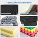 Foam Cutter for DIY, Upholstery & Mattress - Cuts Memory Foam & Cushions Easily, Size: 8 IN