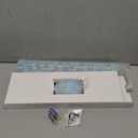 Wireless Keyboard and Mouse Combo, Colorful Ergonomic Full Size Retro Low-Noise Keyboard with Cute keycaps, Compatible with Windows, PC, Perfer for Home and Office Keyboards (Blue)