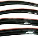 Auto Ventshade [AVS] In-Channel Rain Guards for 2015 - 2024 Ford Edge | Window Vent Visors, 4 pcs. - Smoke | 194930