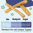 Pawstruck All Natural 11-12" Roasted Collagen Sticks for Dogs – Low Odor & Long-Lasting Bully Stick & Rawhide Alternative, Single Ingredient, Vet Approved – 5 Pack