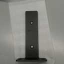 12 Pack Floating Shelf Brackets, 6 Inch Heavy Duty Industrial Shelf Bracket, Black Metal L Brackets for Shelves Support DIY(1/5 Inch Thicked)