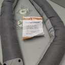 MAGZO Door Draft Stopper, 36 Inch x 2pcs Under Door Draft Blocker Noise Stopper, Weighted Wind Blocker Draft Guard for Bottom of Door, Gray