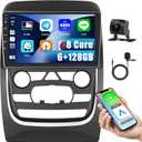 [8 Core 6G+128G] Inefala for Dodge Durango 2014-2020 Android 15 Car Radio Stereo with Wireless Carplay Android Auto, 9" Touchscreen with GPS/WiFi Bluetooth FM/RDS 32EQ DSP SWC Backup Camera Canbus