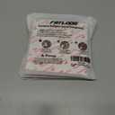 5 x 200PCS Cabinet Bumpers Clear Rubber Bumpers Self Adhesive, Soft Close Cabinet Door Bumper Dots, Sound Dampening Cupboard Door Bumpers Pads for Kitchen Drawers, Picture Frames, Furniture