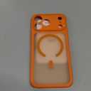 ESR for iPhone 17 Pro Max Case, Camera Control Cover, Compatible with MagSafe, Shockproof Military-Grade Protection, Magnetic Phone Case for iPhone 17 Pro Max, Classic Hybrid Case, Frosted Orange