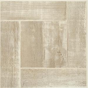 Tivoli Self Adhesive Vinyl Floor Tiles, 45 Tiles - 12" x 12", Saddlewood - Peel & Stick, DIY Flooring for Kitchen, Dining Room, Bedrooms, Basements & Bathrooms by Achim Home Decor (Saddlewood)