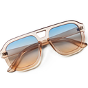 livho Trendy Polarized Square Aviator Sunglasses Women Men Square Eyewear Frame, Retro Sun Glasses for Women Men 2025 Shades