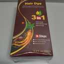 MEIDU Coffee Hair Dye Shampoo for Women - Instant Hair Color for Gray Hair - 100% Gray Coverage - Herbal Ingredients - 3 in 1 C-4 Coffee Hair Dye Shampoo - 500ml, EXP 01-02-2029