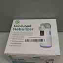 Bouldon Hand-held Nebulizer for Respiratory System, Portable Nebulizer with Self-Clean Mode, Rechargeable Nebulizer for Home Office Travel 