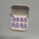 6 Pairs Soft Silicone Earplugs Reusable Noise-Reducing for Concerts, Sleep, Focus, Travel, Adjustable Size 28dB (SNR) Noise Reduction Mixed