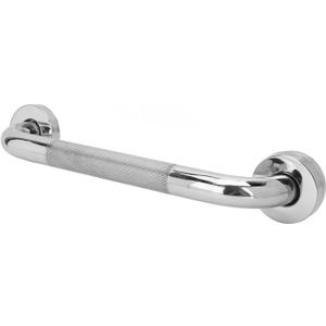 Textured Shower Grab Bar with Slipless Texture Grip, Stainless Steel, Waterproof Design for Bathroom Safety (12 Inch (Length: 11.8in, Pipe Diameter: 0.98in)