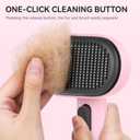 Aumuca Cat Brushes for Indoor Cats, Cat Hair Brush for Shedding, Cat Brush for Long or Short Haired Cats, Cat Grooming Deshedding Brush for Dog Kitten Horse Massage Removes Loose Fur