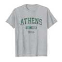 Athens Ohio Vintage Athletic Sports Design T-Shirt, Size: 3XL