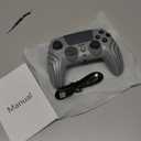 JYELUK Wireless Controller for PS5 with RGB Lighting, Compatible with PS5 Controller/Windows PC,/Android/iOS (gray)