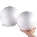 DIYASY 8’ Large White Foam Balls,1 Pack Giant Foam Balls,Smooth Solid Craft Balls for Christmas DIY Ornaments.